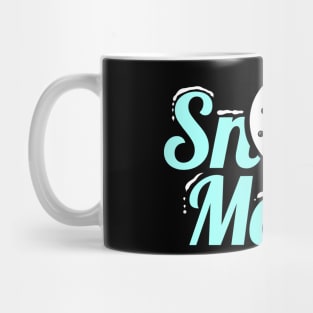 The SnowMan Costume For Christmas Mug